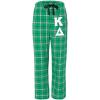 Kappa Delta Pajamas Flannel Plaid Pant(Kelly Green)