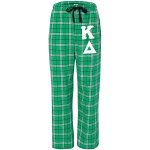 Kappa Delta Pajamas Flannel Plaid Pant(Kelly Green)