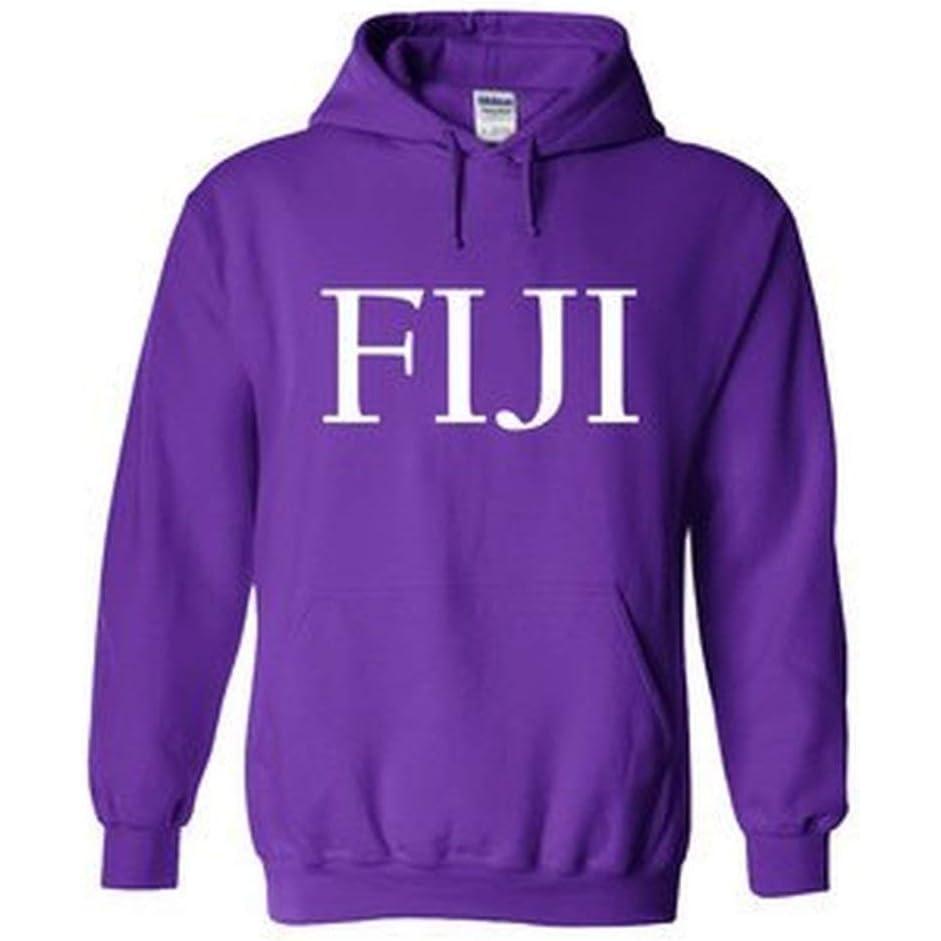 imageFiji World Famous Greek Hoodie  Purple with White ImprintPurple