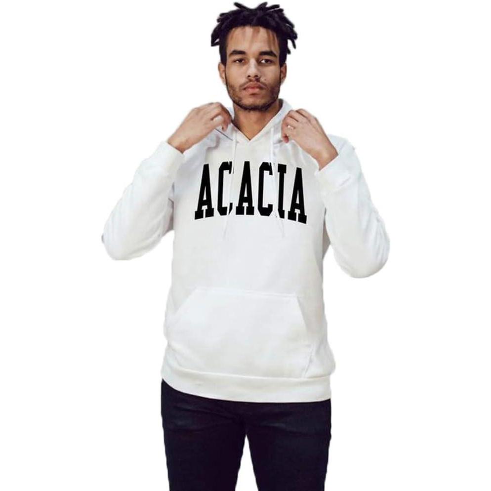 imageGreekgear Acacia Nickname Hooded SweatshirtWhite