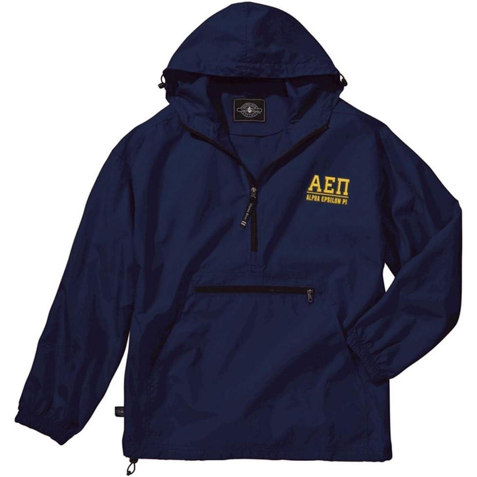 imageGreekgear Alpha Epsilon PI PackNGo PulloverNavy Blue