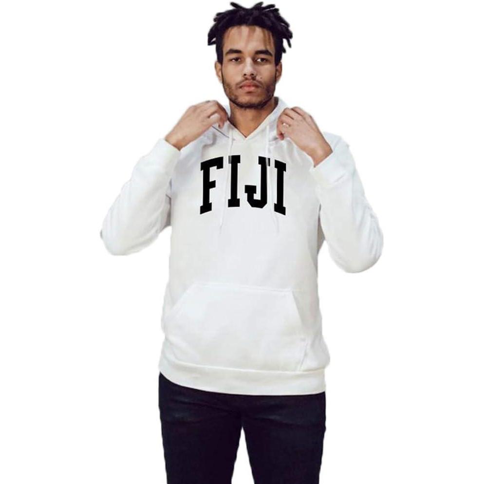 imageGreekgear Fiji Nickname Hooded SweatshirtWhite