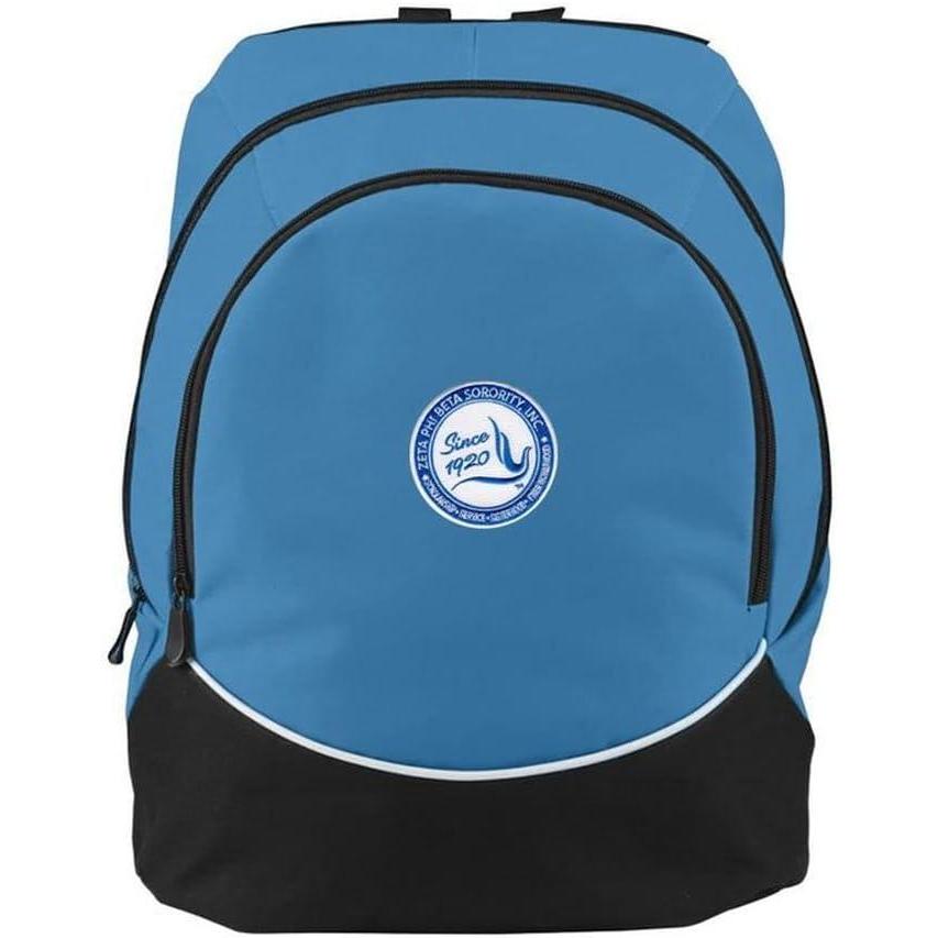 imageGreekgear Zeta Phi Beta Since 1920 Backpack Light BlueLight Blue