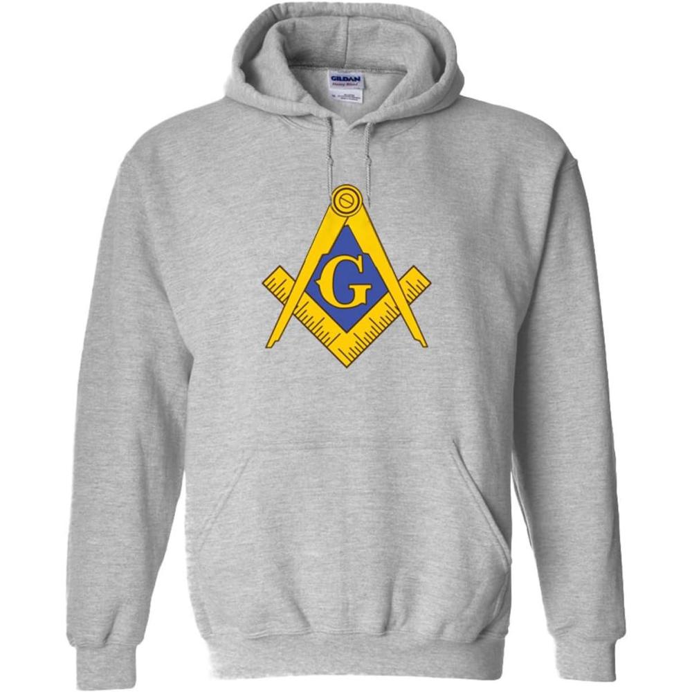 imageMasonFreemason Logo HoodieSports Grey