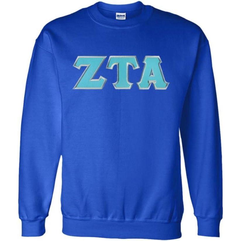 imageZeta Tau Alpha Lettered CrewneckRoyal Blue