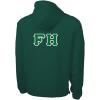 Greekgear Farmhouse Tackle Twill Lettered Pack N Go Pullover(Forest Green)