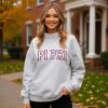 Greekgear Pi Beta Phi Varsity Lightweight Mockneck Sweatshirt