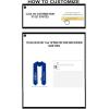 Zeta Phi Beta Greek Lettered Graduation Sash Stole With Year Royal Blue