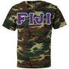 Fiji Lettered Camouflage T-Shirt(Camouflage)