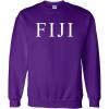 Fiji World Famous Greek Crewneck(Purple)