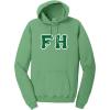 Greekgear Farmhouse Pigment-Dyed Lettered Hooded Sweatshirt(Safari)