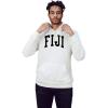 Greekgear Fiji Nickname Hooded Sweatshirt(White)