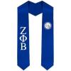 Greekgear Zeta Phi Beta World Famous Ez Stole Royal Blue