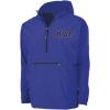 Kappa Delta Rho Tackle Twill Lettered Pack N Go Pullover(Purple)