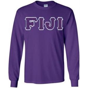 Fiji Lettered Long Sleeve(Purple)