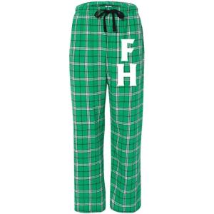 Greekgear Farmhouse Pajamas Flannel Pant(Kelly Green)