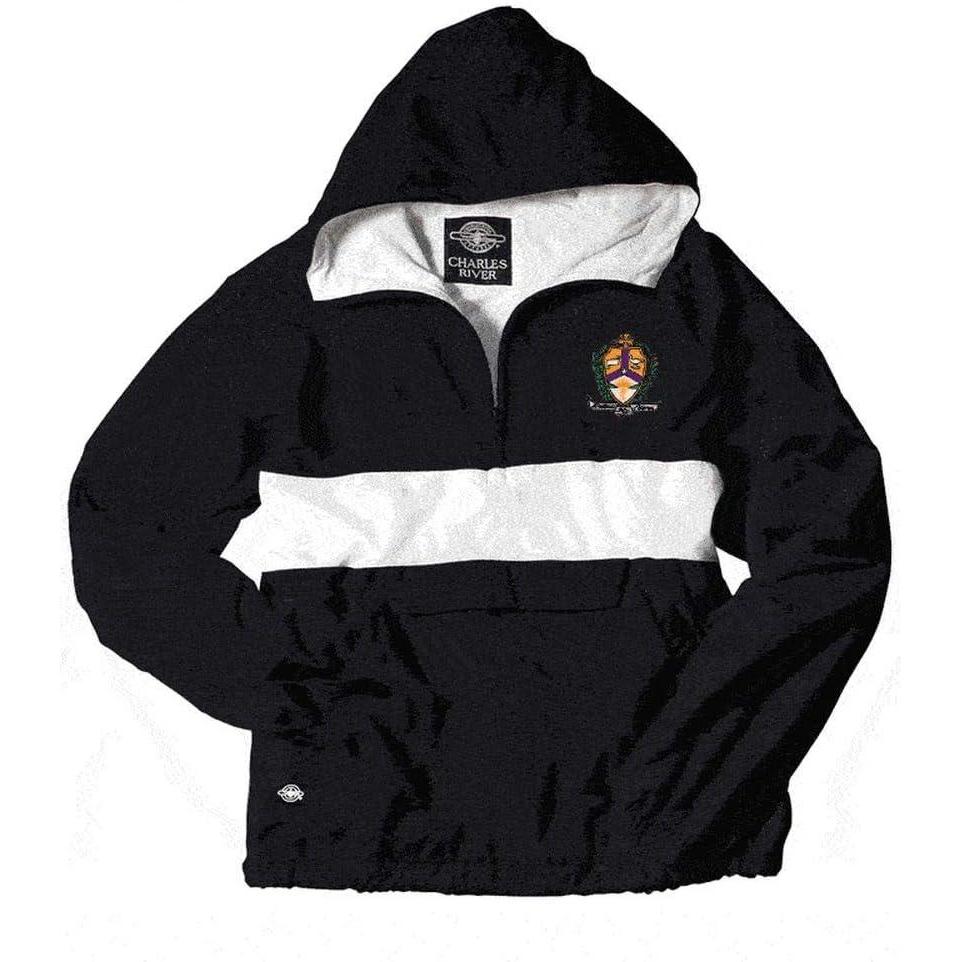 imageGreekgear Alpha Kappa Lambda AnorakBlackWhite