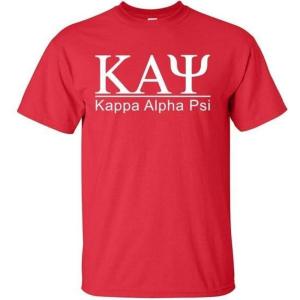 Alpha Kappa Psi Bar Tee(Navy Blue)