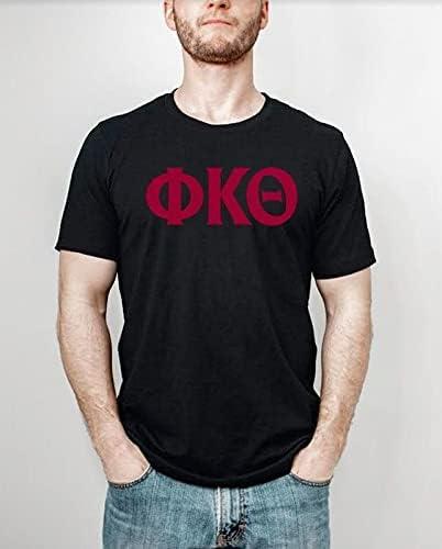 imagePhi Kappa Theta Letter TeeBlack