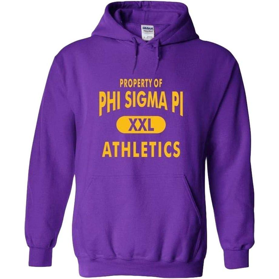 imageGreekgear Phi Sigma Pi Property Of Athletics HoodiePurple