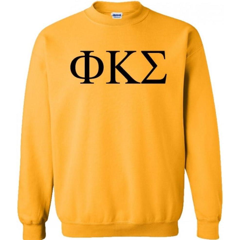imagePhi Kappa Sigma World Famous Greek CrewneckAthletic Gold