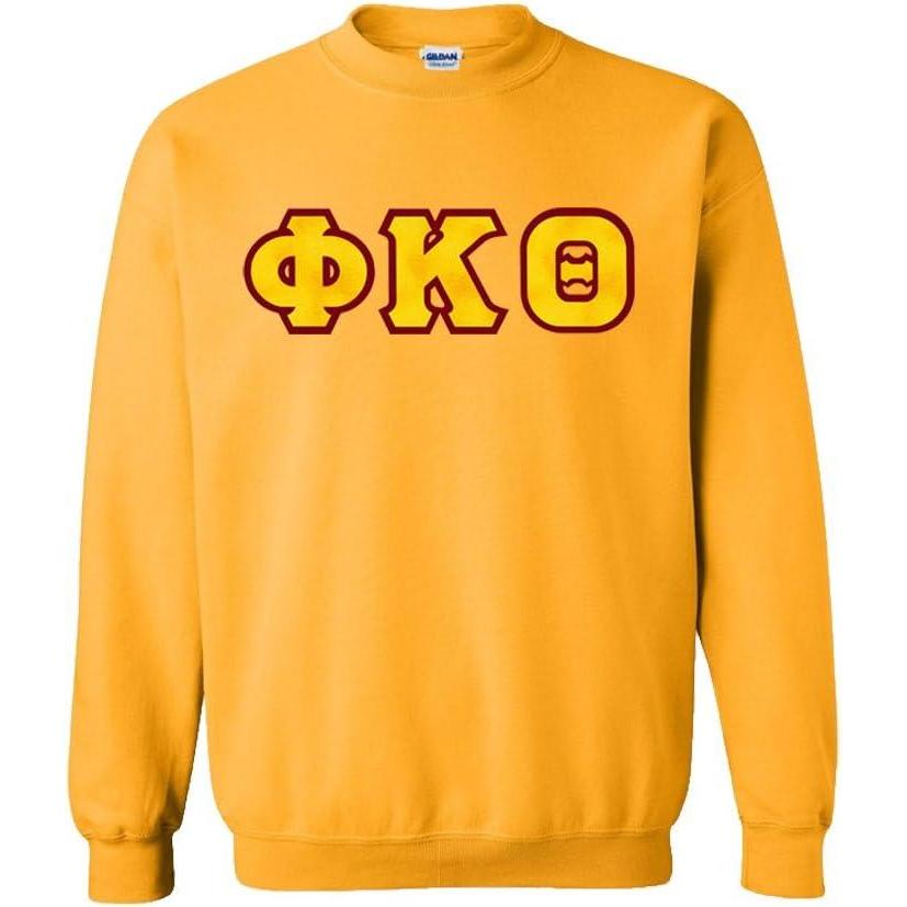 imagePhi Kappa Theta Lettered CrewneckAthletic Gold