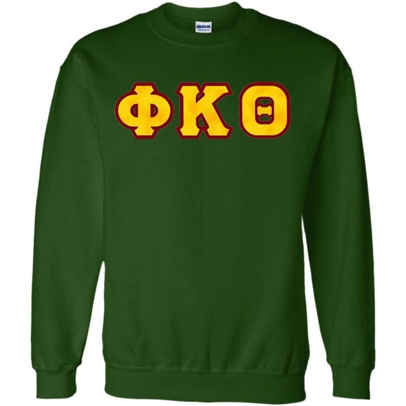 imagePhi Kappa Theta Lettered CrewneckForest Green