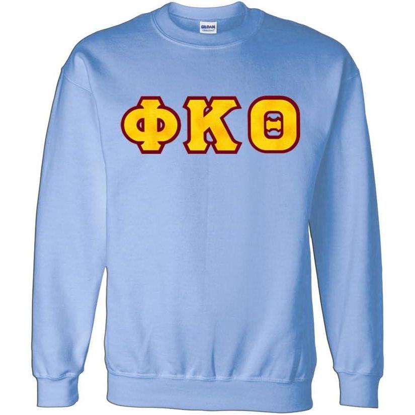imagePhi Kappa Theta Lettered CrewneckLight Blue