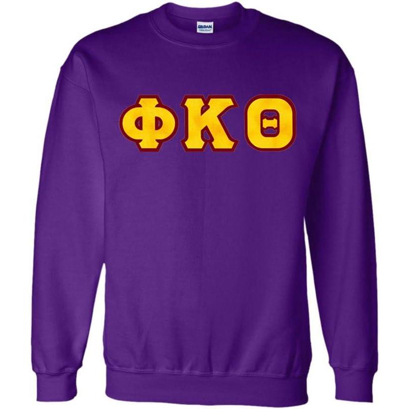 imagePhi Kappa Theta Lettered CrewneckPurple