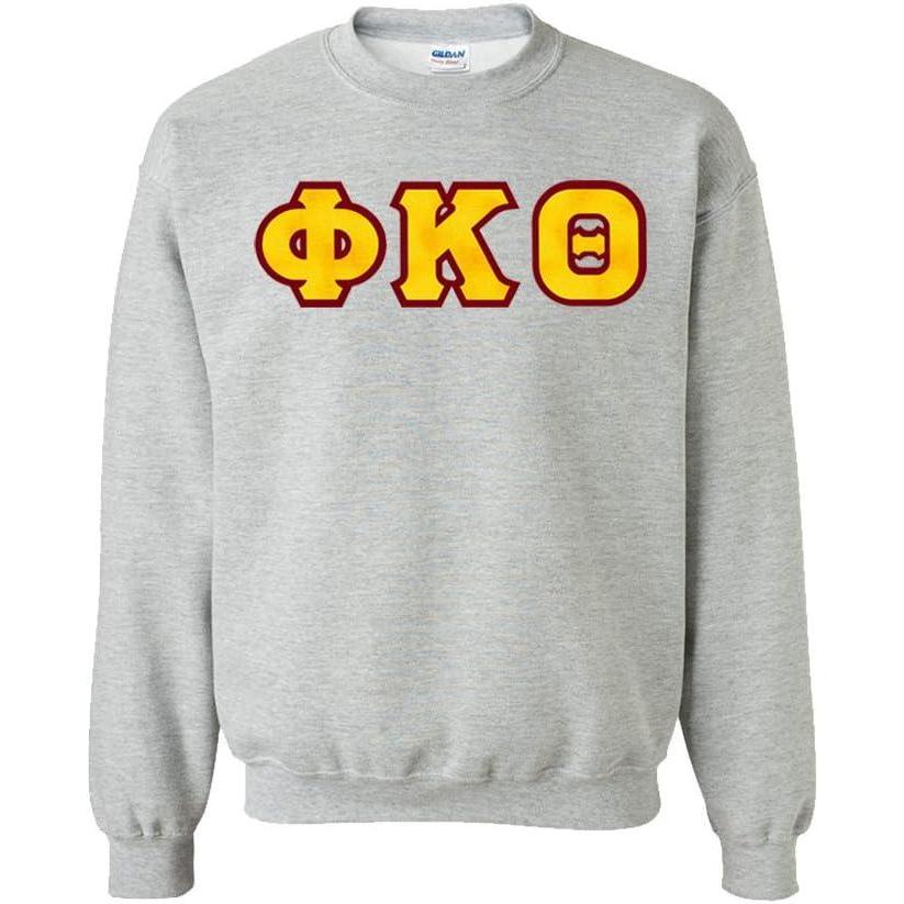 imagePhi Kappa Theta Lettered CrewneckSports Grey