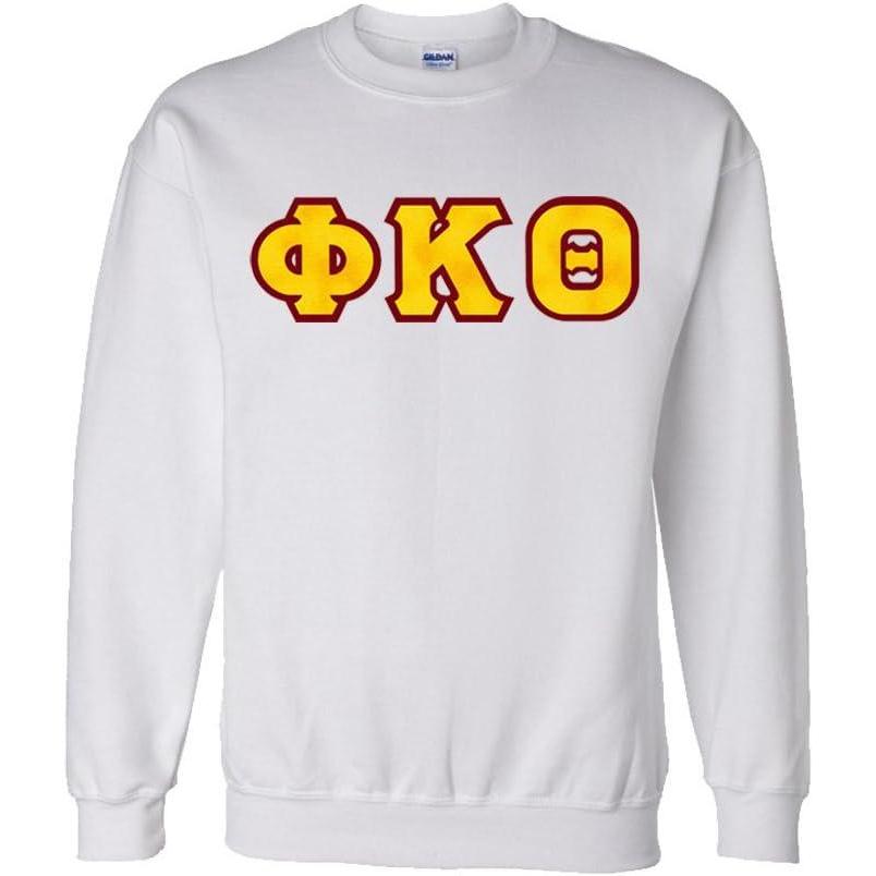 imagePhi Kappa Theta Lettered CrewneckWhite