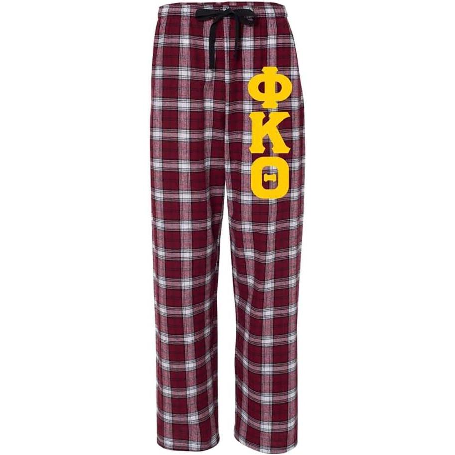 imagePhi Kappa Theta Pajamas Flannel PantMaroonWhite