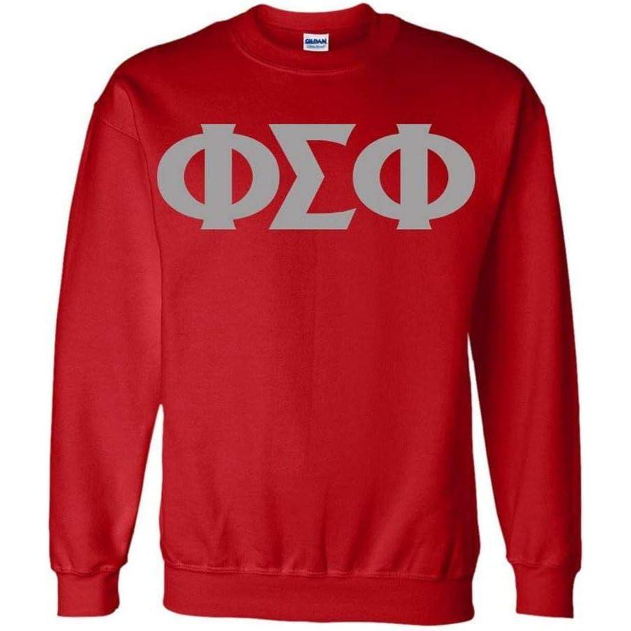 imagePhi Sigma Phi Greek Letter SweatshirtRed