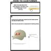 Personalized Delta Chi Greek Line Hat(Tan)