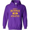 Greekgear Phi Sigma Pi Property Of Athletics Hoodie(Purple)