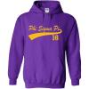 Greekgear Phi Sigma Pi Tail Hoodie(Purple)