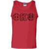 Phi Kappa Psi Lettered Tank Top(Red)