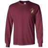 Phi Kappa Theta Fraternity Crest Longsleeve Tee(Maroon)