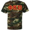 Phi Kappa Theta Lettered Camouflage T-Shirt(Camo)