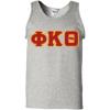 Phi Kappa Theta Lettered Tank Top(Grey)