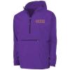 Phi Sigma Pi Tackle Twill Lettered Pack N Go Pullover(Purple)