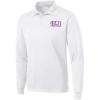 Phi Sigma Pi World Famous Long Sleeve Dry Fit Polo(White)