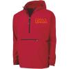 Pi Kappa Alpha Pike Tackle Twill Lettered Pack N Go Pullover(Red)