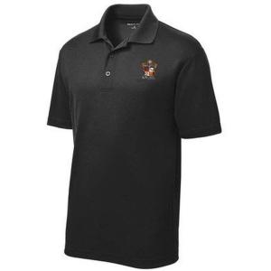 Phi Kappa Theta Emblem Polo(Black)