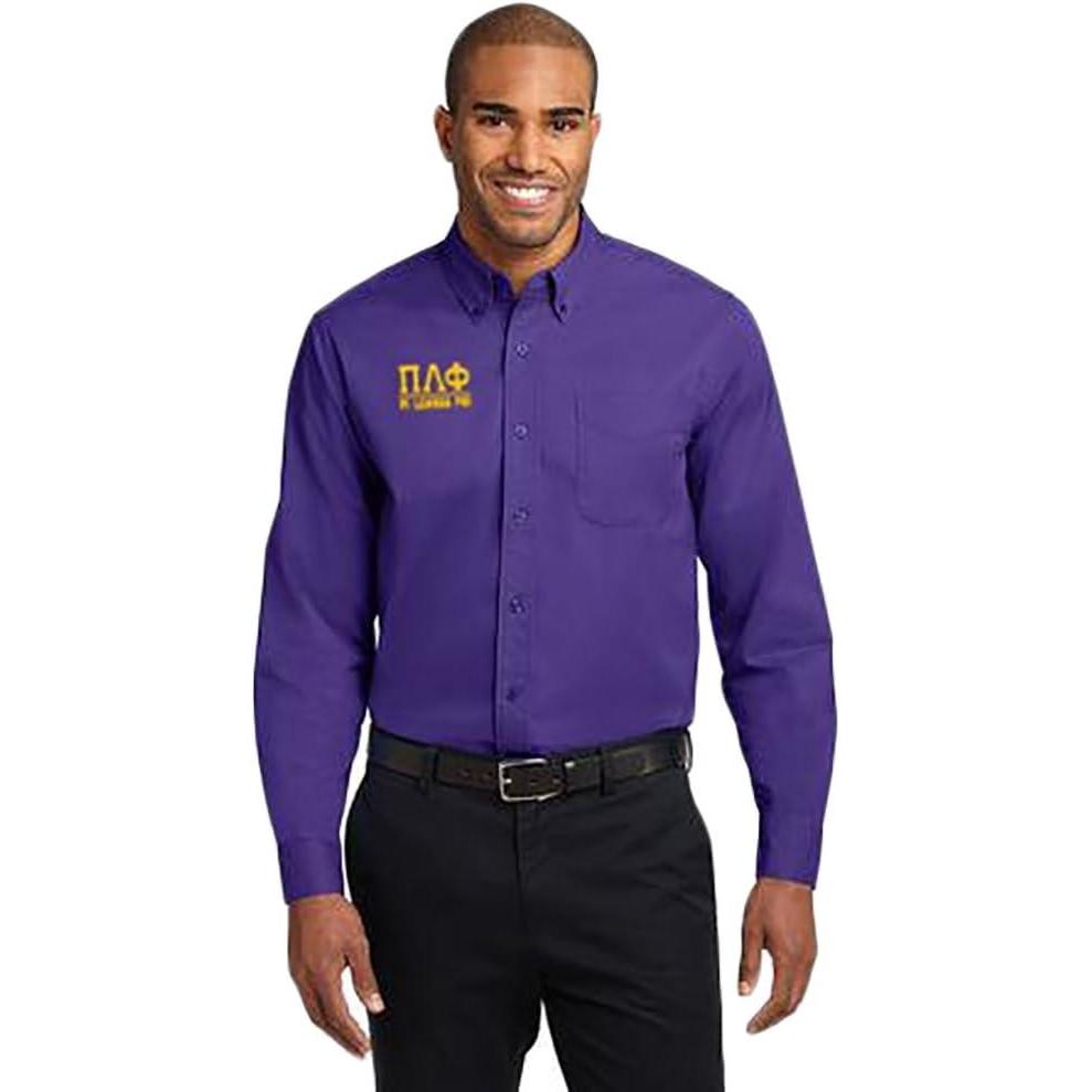 imagePi Lambda Phi Greek Letter OxfordPurple Light Stone