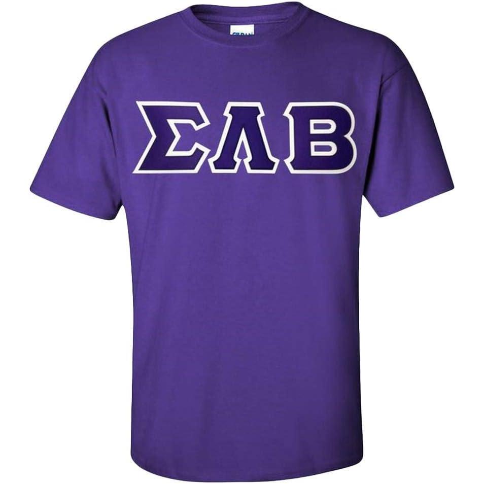 imageSigma Lambda Beta Lettered TeePurple