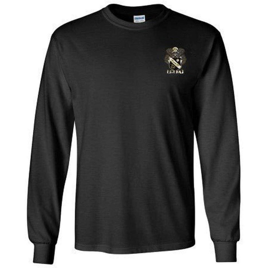 imageSigma Nu Fraternity Crest Longsleeve TeeBlack