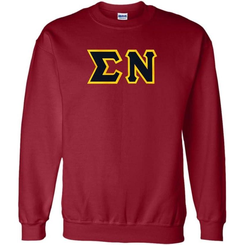 imageSigma Nu Lettered CrewneckMaroon