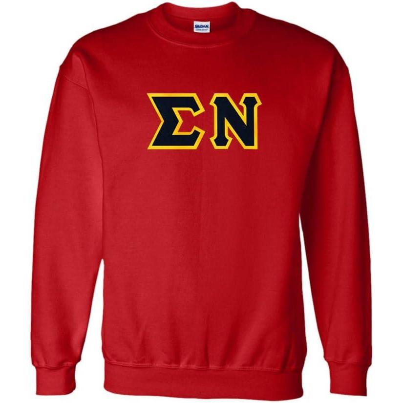 imageSigma Nu Lettered CrewneckRed