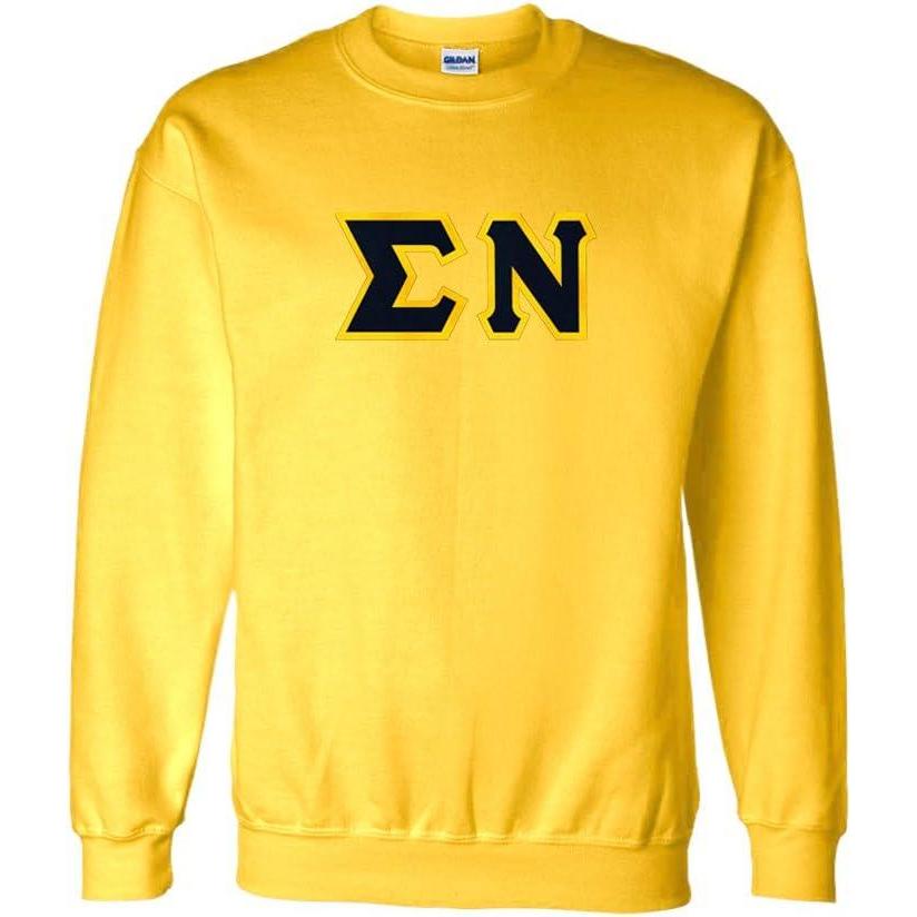 imageSigma Nu Lettered CrewneckYellow